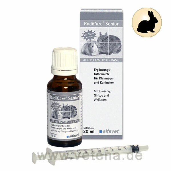 RodiCare Senior Kaninchen Und Kleinnager 1 RodiCare Senior Kaninchen Und Kleinnager