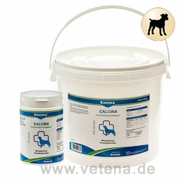 Canina Calcina Fleischknochenmehl 1 Canina Calcina Fleischknochenmehl