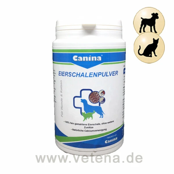 Canina Eierschalenpulver Hund & Katze 1 Canina Eierschalenpulver Hund & Katze