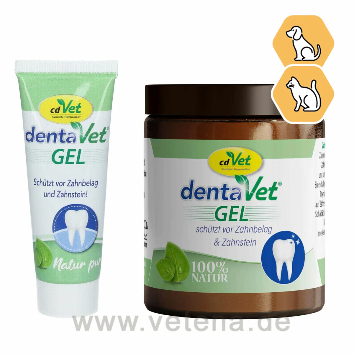 CdVet DentaVet Gel Für Hunde & Katzen 1 CdVet DentaVet Gel Für Hunde & Katzen