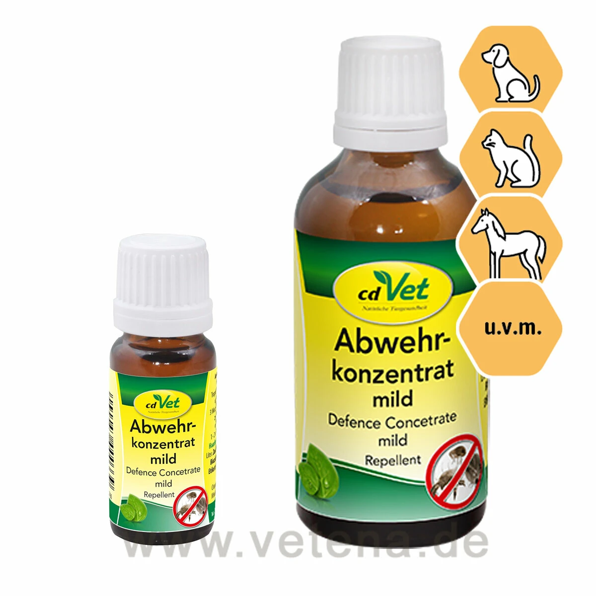 CdVet InsektoVet Abwehrkonzentrat Mild Für Tiere 1 CdVet InsektoVet Abwehrkonzentrat Mild Für Tiere