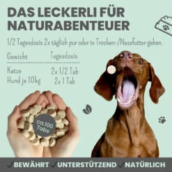 Noms+ Zistrosen Tabs Für Hunde & Katzen -Haustierprodukte nomsplus zistrosen tabs hunde katzen3
