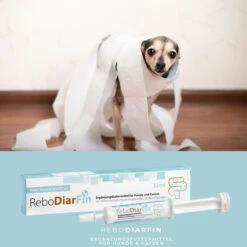 ReboVet ReboDiarFin Für Hunde & Katzen -Haustierprodukte rebodiarfin hund katze4
