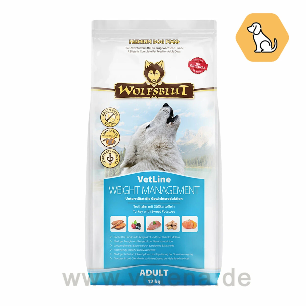 Wolfsblut VetLine Weight Management Trockenfutter Für Hunde 1 Wolfsblut VetLine Weight Management Trockenfutter Für Hunde